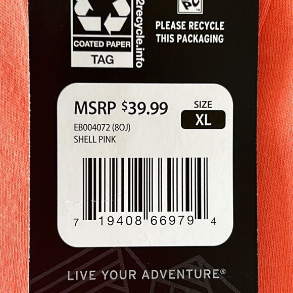 NEW Eddie Bauer Short Sleeve V Neck Tee - Picture 4 of 5